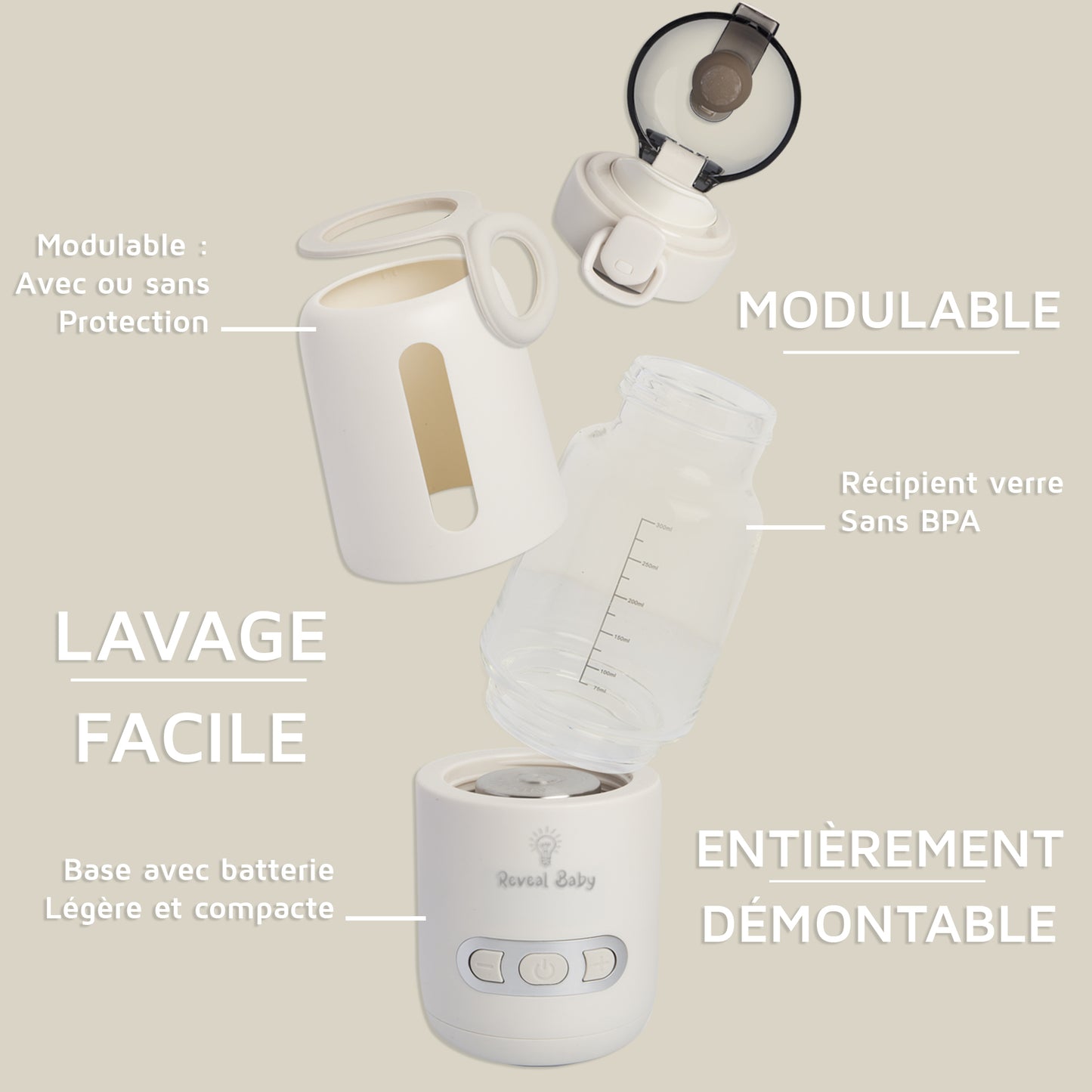 Chauffe Biberon Reveal Baby